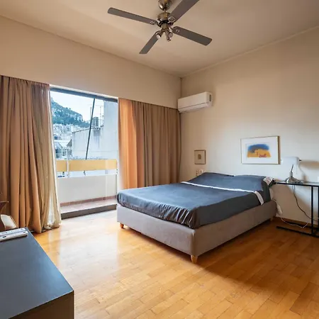 Lycabettus View Vintage Penthouse Flat In Exarchia Apartment Athens